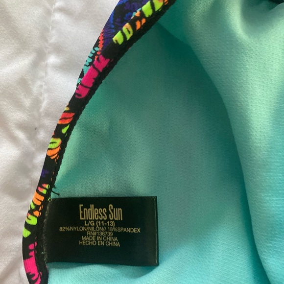 Endless sun bikiin bottoms size large multi colors - Picture 4 of 4